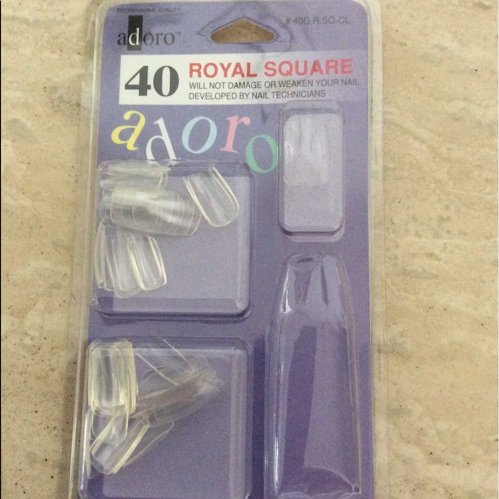 Adoro 40 Royal Square Nails